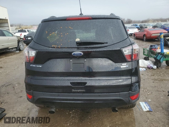2017 Ford Escape SE with VIN 1FMCU9G90HUA22896, listed as a Copart auction lot 47629415 with Not Provided miles and Salvage Title. Bid and sale history available at DreamBid. Image 6.