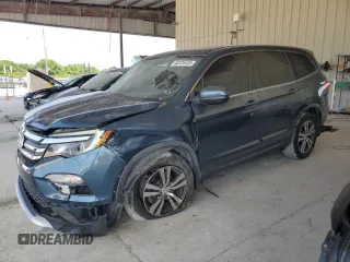 2016 Honda Pilot EX-L z VIN 5FNYF5H56GB008419, wystawiony jako Copart lot #58125435 z przebiegiem 39 977 mil mil oraz Szkoda całkowita • Salvage title. Historia ofert i sprzedaży dostępna na DreamBid. Obrazek 1.