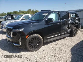2023 Cadillac Escalade ESV 4WD Premium Luxury with VIN 1GYS4KKL0PR478788, listed as a Copart auction lot 70177094 with 0 mi miles and Salvage Title. Bid and sale history available at carsss.com. Image 1.