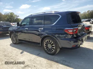 2023 Nissan Armada Platinum with VIN JN8AY2DA8P9404444, listed as a Copart auction lot 49158785 with 31,908 mi miles and Salvage Title. Bid and sale history available at carsss.com. Image 2.