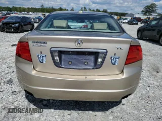 2005 Acura TL with VIN 19UUA662X5A028370, listed as a Copart auction lot 52352335 with 159,524 mi miles and Non Repairable. Bid and sale history available at carsss.com. Image 6.