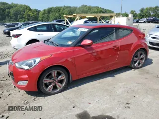 2016 Hyundai Veloster with VIN KMHTC6AD7GU282631, listed as a Copart auction lot 69162524 with 133,465 mi miles and Clean Title. Bid and sale history available at carsss.com. Image 1.