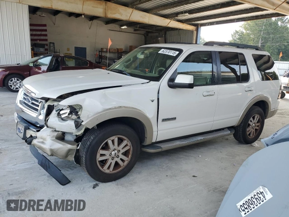 2008 Ford Explorer Eddie Bauer with VIN 1FMEU74858UA26435, listed as a Copart auction lot 62370115 with 176,779 mi miles and Salvage title. Bid and sale history available at DreamBid. Image 1.