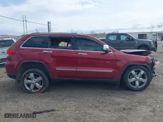 2012 Jeep Grand Cherokee Overland with VIN 1C4RJFCT3CC115465, listed as a IAAI auction lot 41759070 with 1 mi miles. Bid and sale history available at carsss.com. Image 14.