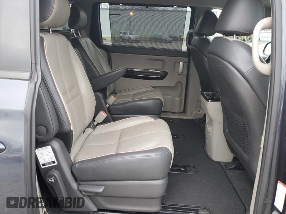 2016 Kia Sedona SX with VIN KNDMC5C10G6147873, listed as a Copart auction lot 43356985 with 133,356 mi miles and Salvage Title. Bid and sale history available at carsss.com. Image 11.