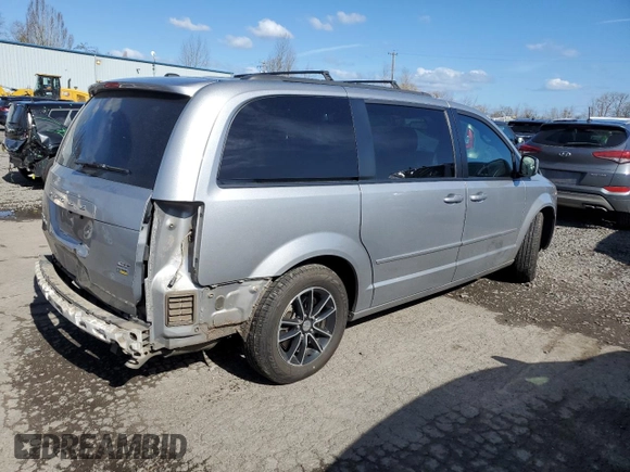 2017 Dodge Grand Caravan GT with VIN 2C4RDGEG0HR807338, listed as a Copart auction lot 47658835 with 95,332 mi miles and Salvage Title. Bid and sale history available at DreamBid. Image 3.