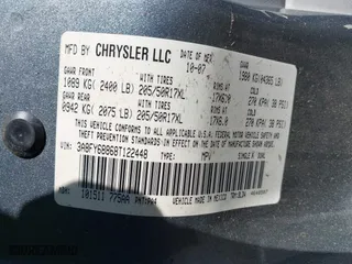 2008 Chrysler PT Cruiser Limited with VIN 3A8FY68868T122448, listed as a IAAI auction lot 41702816 with 113,347 mi miles. Bid and sale history available at carsss.com. Image 9.