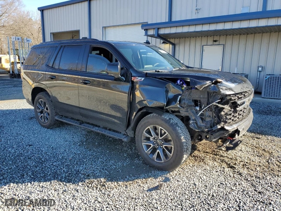2021 Chevrolet Tahoe Z71 with VIN 1GNSKPKD3MR343566, listed as a Copart auction lot 42965905 with 53,006 mi miles and Salvage Title. Bid and sale history available at carsss.com. Image 4.
