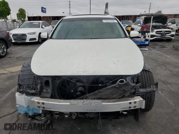 2012 Infiniti G25 Journey with VIN JN1DV6AP1CM701275, listed as a Copart auction lot 54253555 with 113,662 mi miles and Salvage title. Bid and sale history available at DreamBid. Image 5.