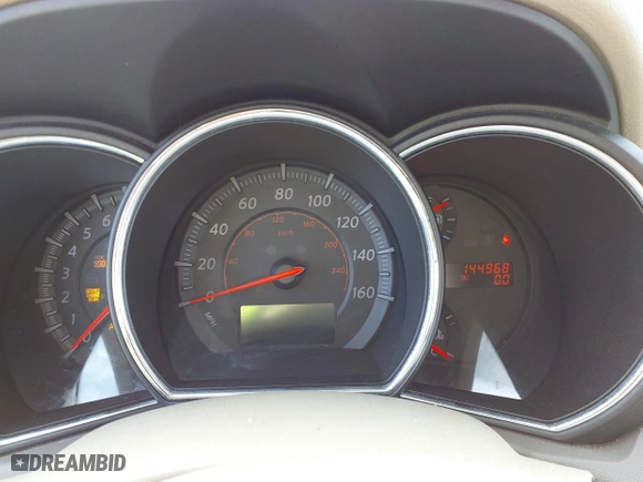 2010 Nissan Murano SL with VIN JN8AZ1MW5AW127604, listed as a IAAI auction lot 40424207 with 144,968 mi miles. Bid and sale history available at carsss.com. Image 7.