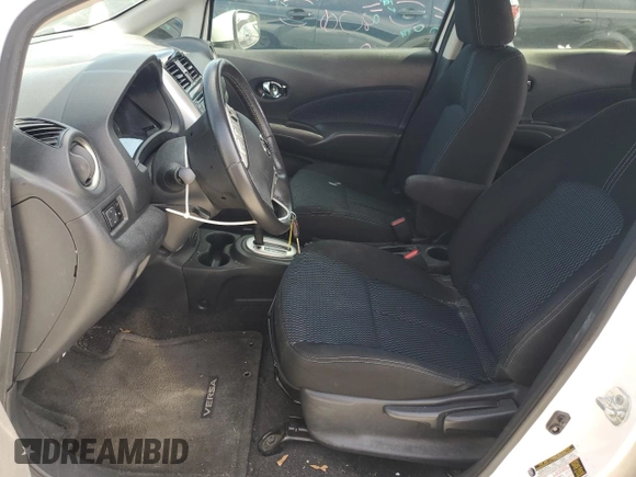 2017 Nissan Note S Plus with VIN 3N1CE2CP7HL355591, listed as a Copart auction lot 47341405 with 56,152 mi miles and Salvage title. Bid and sale history available at DreamBid. Image 7.