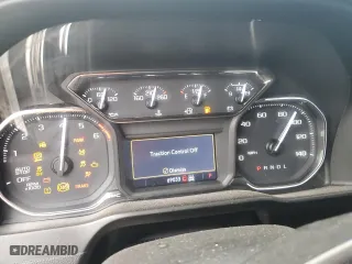 2020 GMC Sierra 1500 AT4 with VIN 3GTP9EED5LG349443, listed as a Copart auction lot 45358135 with 69,033 mi miles and Salvage Title. Bid and sale history available at carsss.com. Image 9.