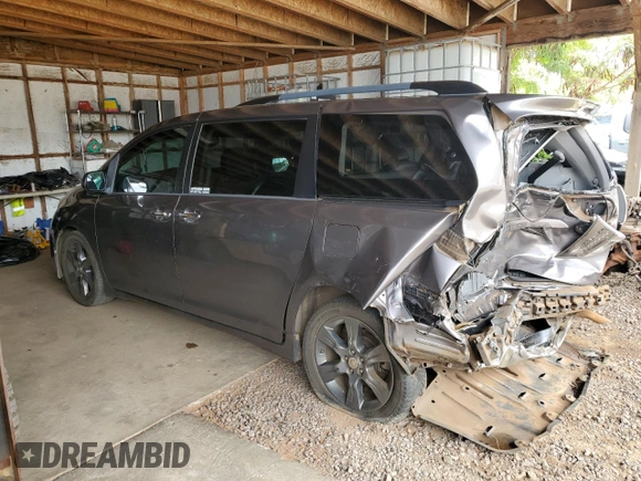 2015 Toyota Sienna SE с VIN 5TDXK3DC4FS686547, выставлен на аукционе Copart как лот 53255625 с пробегом 76 285 миль миль и Списание • Salvage title. История ставок и продаж доступна на DreamBid. Изображение 2.