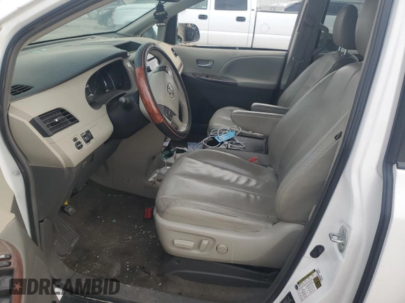 2012 Toyota Sienna XLE AAS with VIN 5TDYK3DC6CS277532, listed as a Copart auction lot 47453945 with 130,451 mi miles and Salvage Title. Bid and sale history available at carsss.com. Image 7.