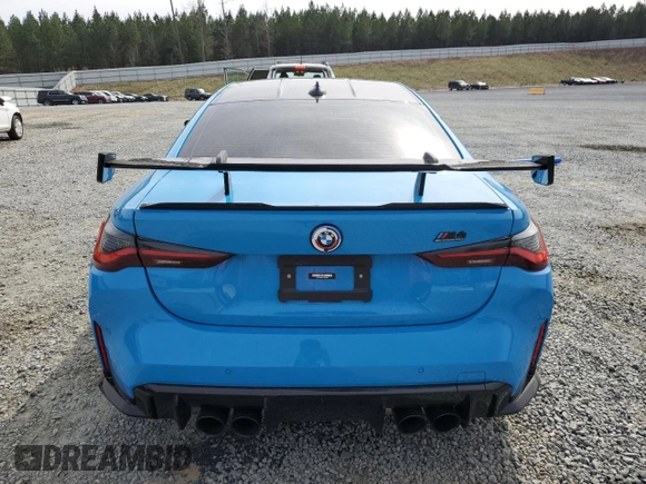 2022 BMW M4 Competition xDrive with VIN WBS43AZ01NCK81354, listed as a Copart auction lot 45180024 with 13,723 mi miles. Bid and sale history available at carsss.com. Image 6.