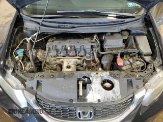 2014 Honda Civic LX with VIN 19XFB2F57EE202917, listed as a Copart auction lot 55391425 with 127,198 mi miles and Salvage Title. Bid and sale history available at carsss.com. Image 11.