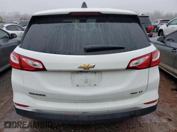 2019 Chevrolet Equinox LT z VIN 2GNAXUEV1K6228165, wystawiony jako Copart lot #45096004 z przebiegiem 81 592 mil mil oraz Szkoda całkowita • Salvage title. Historia ofert i sprzedaży dostępna na DreamBid. Obrazek 6.