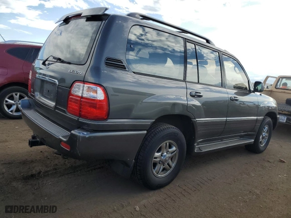 2001 Lexus LX 470 with VIN JTJHT00W313509544, listed as a Copart auction lot 69942924 with 174,635 mi miles and Clean Title. Bid and sale history available at carsss.com. Image 3.