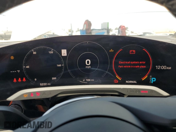 2022 Porsche Taycan 4S с VIN WP0AB2Y17NSA43448, выставлен на аукционе Copart как лот 65473545 с пробегом 5 222 миль миль и Чистый • Clean title. История ставок и продаж доступна на DreamBid. Изображение 9.