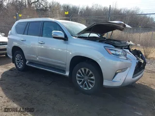 2017 Lexus GX with VIN JTJJM7FX3H5162464, listed as a IAAI auction lot 41774599 with 98,097 mi miles. Bid and sale history available at carsss.com. Image 1.