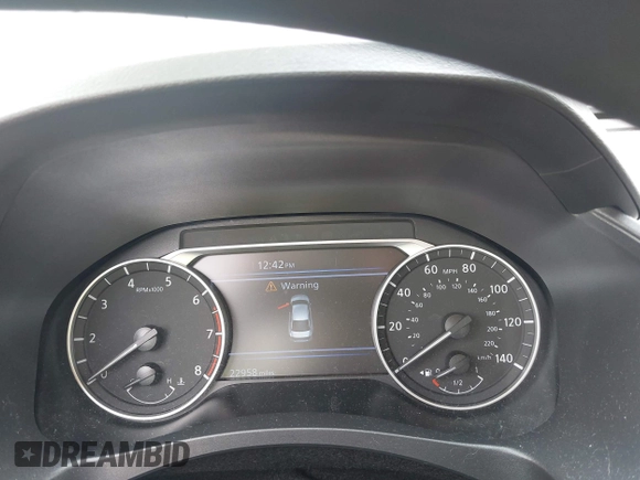 2024 Nissan Altima SV with VIN 1N4BL4DV7RN432023, listed as a IAAI auction lot 42411567 with 22,958 mi miles and . Bid and sale history available at DreamBid. Image 7.