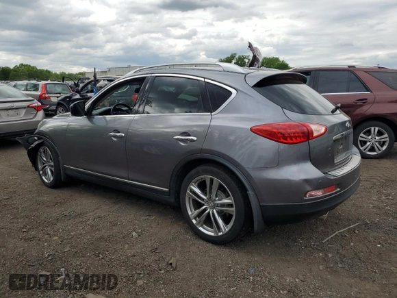 2012 Infiniti EX Journey with VIN JN1AJ0HR3CM452643, listed as a Copart auction lot 57206225 with 172,185 mi miles and Salvage title. Bid and sale history available at DreamBid. Image 2.
