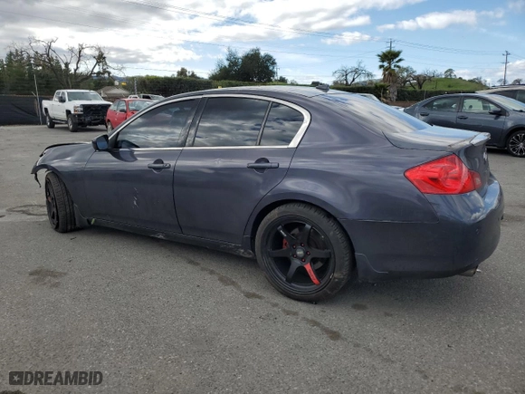 2011 Infiniti G37 Sedan Journey with VIN JN1CV6AP6BM303229, listed as a Copart auction lot 47697775 with NaN miles and Salvage Title. Bid and sale history available at carsss.com. Image 2.