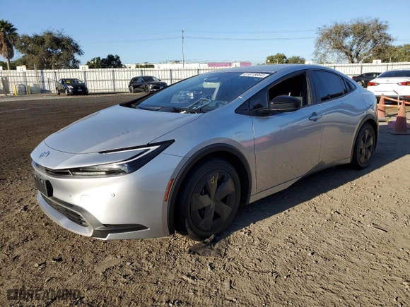 2023 Toyota Prius Prime SE with VIN JTDACACU1P3007757, listed as a Copart auction lot 81815964 with 22,427 mi miles and Salvage Title. Bid and sale history available at carsss.com. Image 1.