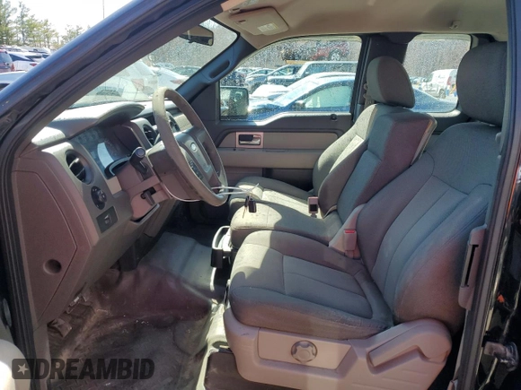2009 Ford F-150 STX with VIN 1FTRX14899KC91625, listed as a Copart auction lot 49863945 with 203,946 mi miles and Salvage Title. Bid and sale history available at DreamBid. Image 7.