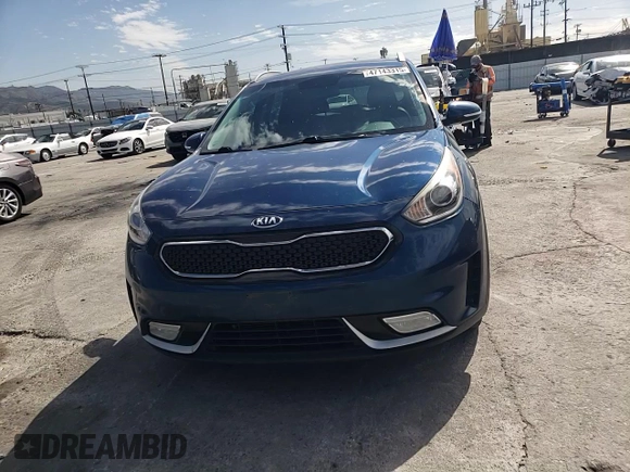 2017 Kia Niro Touring with VIN KNDCE3LC7H5047837, listed as a Copart auction lot 47143315 with 131,866 mi miles and Salvage Title. Bid and sale history available at carsss.com. Image 12.