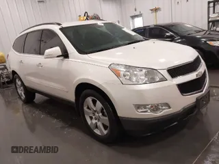 2012 Chevrolet Traverse 1LT with VIN 1GNKRGED5CJ410592, listed as a IAAI auction lot 41714693 with 108,206 mi miles and . Bid and sale history available at DreamBid. Image 1.