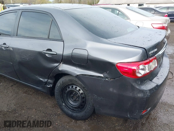 2011 Toyota Corolla L with VIN JTDBU4EE9B9135288, listed as a IAAI auction lot 41933259 with 146,039 mi miles. Bid and sale history available at carsss.com. Image 6.
