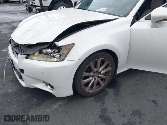 2014 Lexus GS 350 with VIN JTHBE1BL7E5030533, listed as a IAAI auction lot 42034624 with 189,027 mi miles. Bid and sale history available at carsss.com. Image 12.