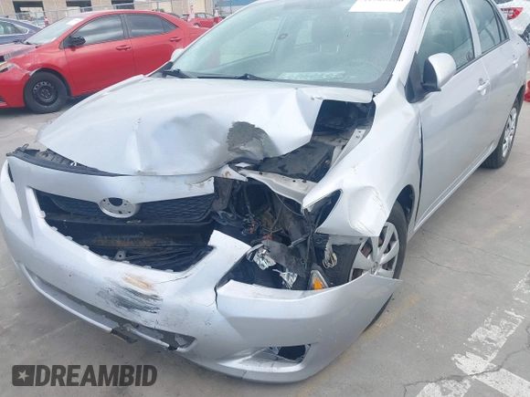 2009 Toyota Corolla with VIN 1NXBU40E29Z162410, listed as a IAAI auction lot 41905756 with 104,866 mi miles. Bid and sale history available at carsss.com. Image 6.