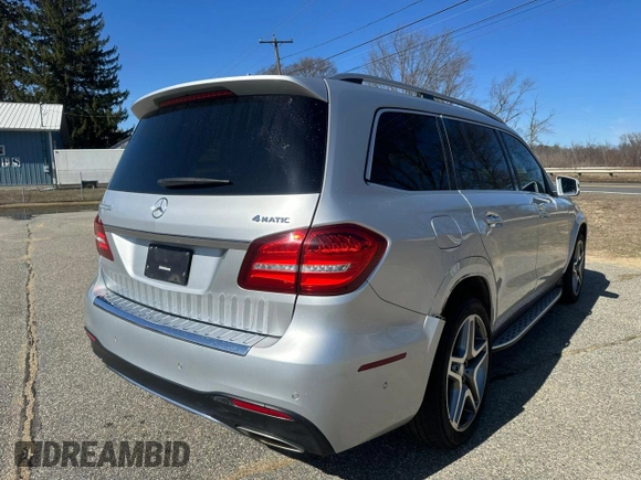 2017 Mercedes-Benz GLS 550 z VIN 4JGDF7DE2HA791339, wystawiony jako Copart lot #58326935 z przebiegiem 191 711 mil mil oraz Czysty tytuł • Clean title. Historia ofert i sprzedaży dostępna na DreamBid. Obrazek 4.
