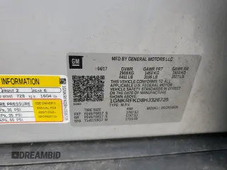 2017 Chevrolet Traverse LS с VIN 1GNKRFKD8HJ326725, выставлен на аукционе Copart как лот 57758505 с пробегом 161 334 миль миль и Списание • Salvage title. История ставок и продаж доступна на DreamBid. Изображение 13.