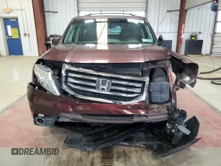 2012 Honda Pilot EX-L with VIN 5FNYF4H75CB051722, listed as a Copart auction lot 51351205 with 91,520 mi miles and Salvage Title. Bid and sale history available at DreamBid. Image 5.