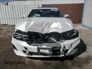 2024 BMW 3 Series 330i xDrive with VIN 3MW89FF07R8E09258, listed as a Copart auction lot 49174225 with 34,432 mi miles and Salvage Title. Bid and sale history available at carsss.com. Image 5.