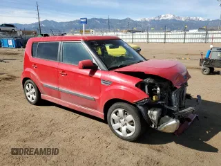 2011 Kia Soul + with VIN KNDJT2A28B7201453, listed as a Copart auction lot 48331835 with 0 mi miles and Salvage Title. Bid and sale history available at carsss.com. Image 4.