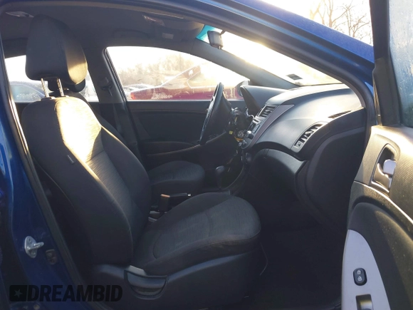 2017 Hyundai Accent SE with VIN KMHCT5AE6HU300248, listed as a IAAI auction lot 41860262 with 64,692 mi miles. Bid and sale history available at carsss.com. Image 5.