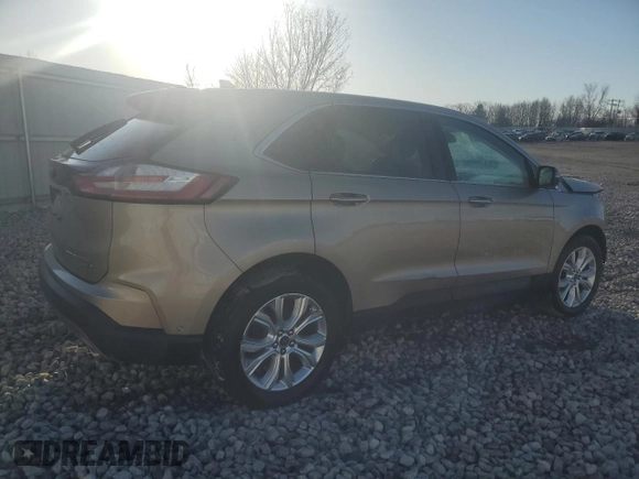 2020 Ford Edge Titanium with VIN 2FMPK4K92LBA93145, listed as a Copart auction lot 48406745 with 51,725 mi miles and Clean Title. Bid and sale history available at carsss.com. Image 3.