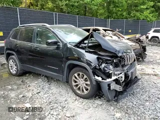 2019 Jeep Cherokee Latitude with VIN 1C4PJLCB0KD221636, listed as a Copart auction lot 59239305 with Not provided miles and Salvage title. Bid and sale history available at DreamBid. Image 14.