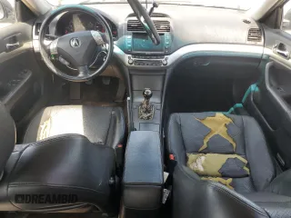 2004 Acura TSX w/Navigation with VIN JH4CL95984C027014, listed as a Copart auction lot 61915155 with 215,007 mi miles and Salvage title. Bid and sale history available at DreamBid. Image 8.