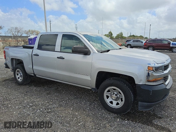2018 Chevrolet Silverado 1500 Work Truck with VIN 3GCUKNEC0JG355159, listed as a Copart auction lot 51251795 with 98,335 mi miles and Clean Title. Bid and sale history available at carsss.com. Image 4.