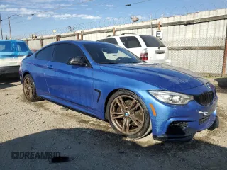 2014 BMW 4 Series 428i with VIN WBA3N7C56EF718698, listed as a Copart auction lot 47436615 with 118,154 mi miles and Salvage title. Bid and sale history available at DreamBid. Image 4.