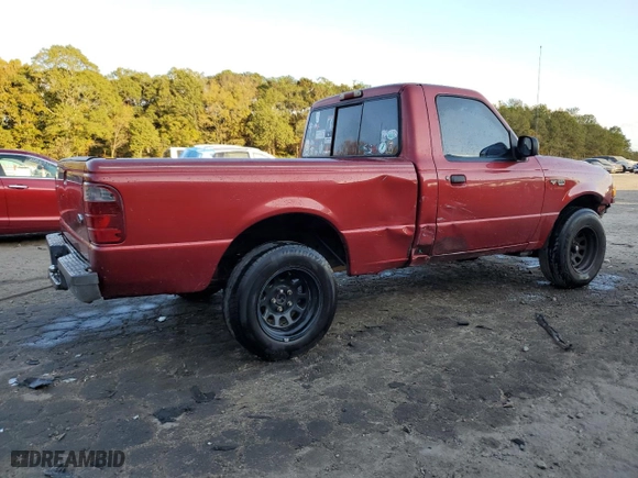 2001 Ford Ranger XL with VIN 1FTYR10DX1TA93403, listed as a Copart auction lot 79127184 with 214,269 mi miles and Salvage Title. Bid and sale history available at carsss.com. Image 3.