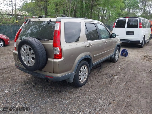 2006 Honda CR-V EX SE with VIN SHSRD78946U428647, listed as a IAAI auction lot 42086646 with 223,823 mi miles. Bid and sale history available at carsss.com. Image 4.