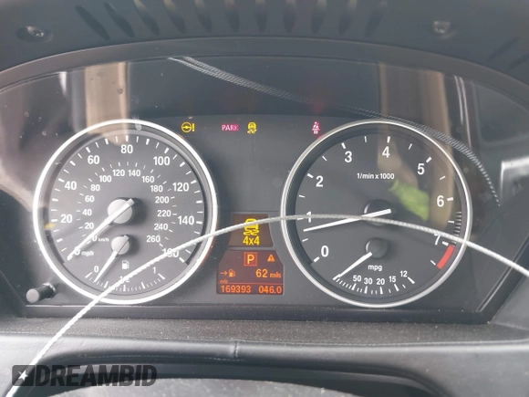 2013 BMW X5 xDrive50i with VIN 5UXZV8C52D0C15272, listed as a IAAI auction lot 42644739 with 169,393 mi miles and . Bid and sale history available at DreamBid. Image 7.