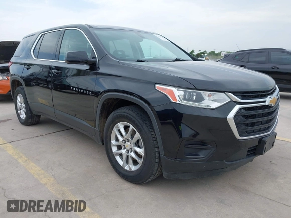 2018 Chevrolet Traverse LS with VIN 1GNERFKW3JJ138537, listed as a IAAI auction lot 42137386 with 119,208 mi miles and . Bid and sale history available at DreamBid. Image 1.