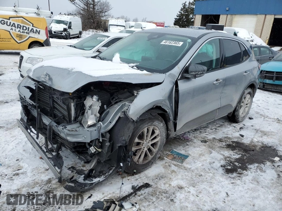 2022 Ford Escape SE with VIN 1FMCU9G62NUB69500, listed as a Copart auction lot 46162365 with 7,452 mi miles and Clean Title. Bid and sale history available at DreamBid. Image 1.